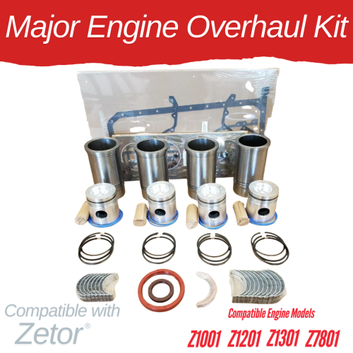 MAJOR ENGINE OVERHAUL KIT FOR ZETOR - Z1001 Z1201 Z1301